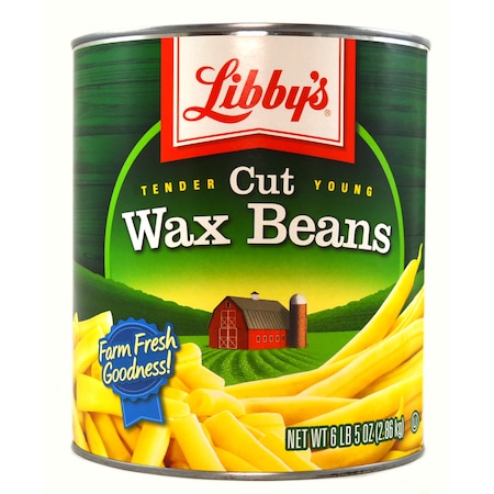 Libby Bean Libby Fancy Wax Cut 4 Sieve 101 oz., PK6 F003710096216